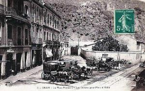 Oran- Rue Basse-d'Orleans et Place de Nemours